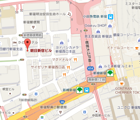 もとび美容外科クリニック地図